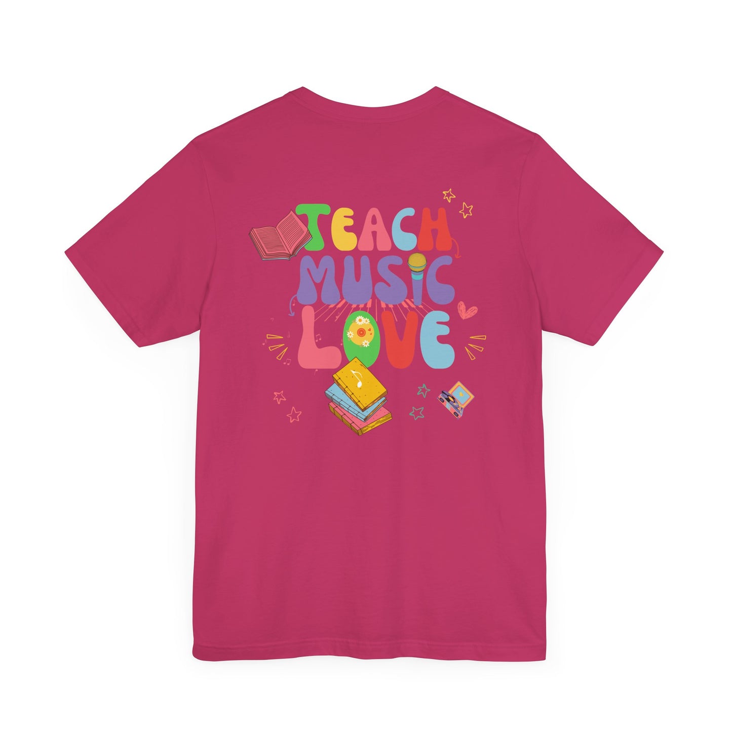 Teach Music Love T-shirt